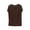 #0274-Coffee, variant on Womens Summer Sleeveless Halter Tank Top Solid Color Modal Camisole Comfy Loose Fit Basic Shirt Soft Breathable Blouse for Loungewear Layering Casual Wear