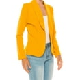 thumbnail image 4 of MOA COLLECTION Women's Casual Solid Office Work Wear Long Sleeve Fitted Open Front Blazer Jacket, 4 of 7