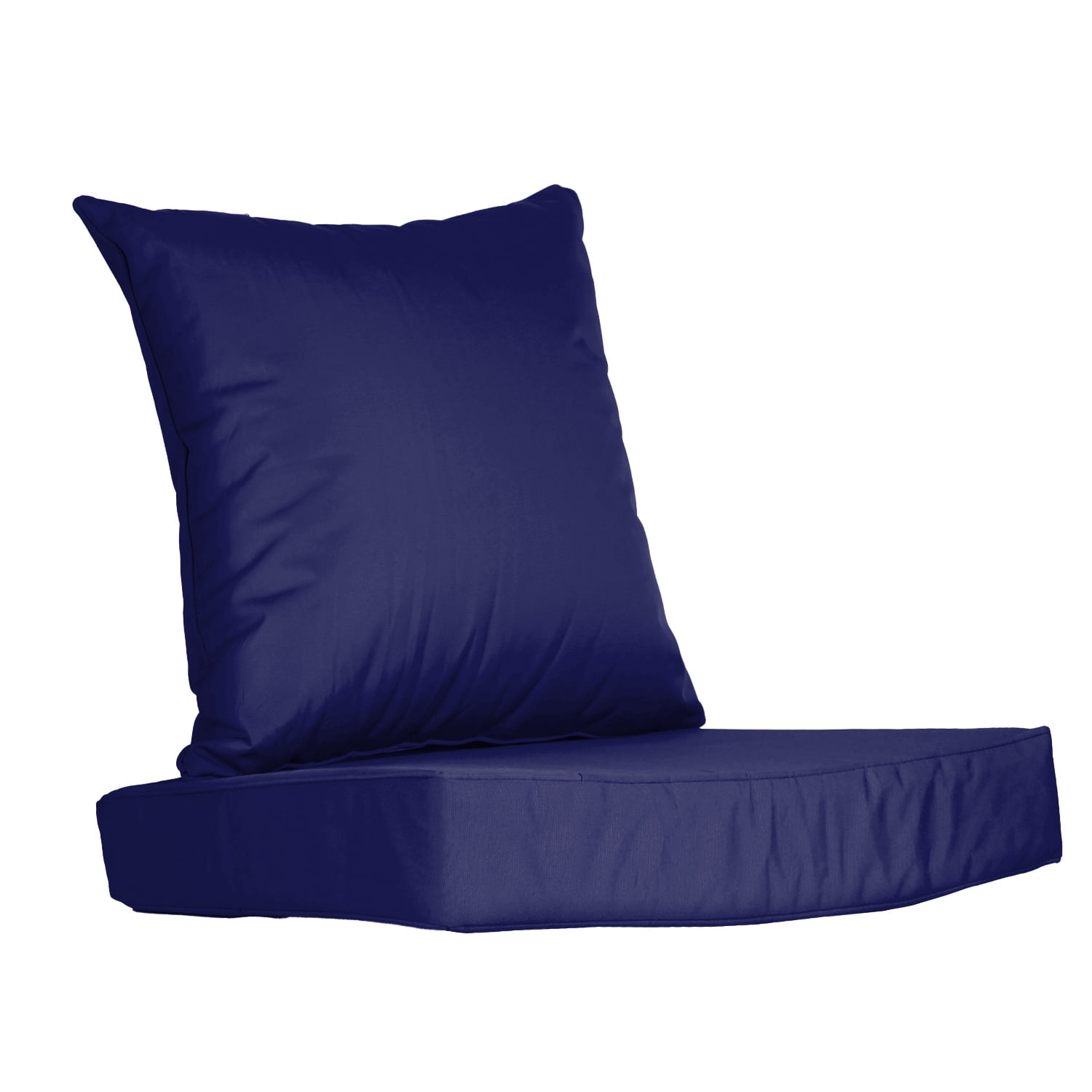 Moclever Outdoor Seat Cushion Set 19x19'' Waterproof & Fade Resistant Patio Furniture Cushions with Removable Cover Deep Seat & Back Cushion for Chair Sofa Couch