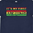thumbnail image 4 of Inktastic It's My First Juneteenth Red, Yellow, and Green Boys or Girls Baby T-Shirt, 4 of 5