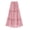 Pink, variant on Dianli A Line Skirt Midi Skirts Women's Pleated A Line Long Skirt Elastic Waist Solid Color Pull On Oversized Pleated Design Breathable Casual Work To Weekend Skirt