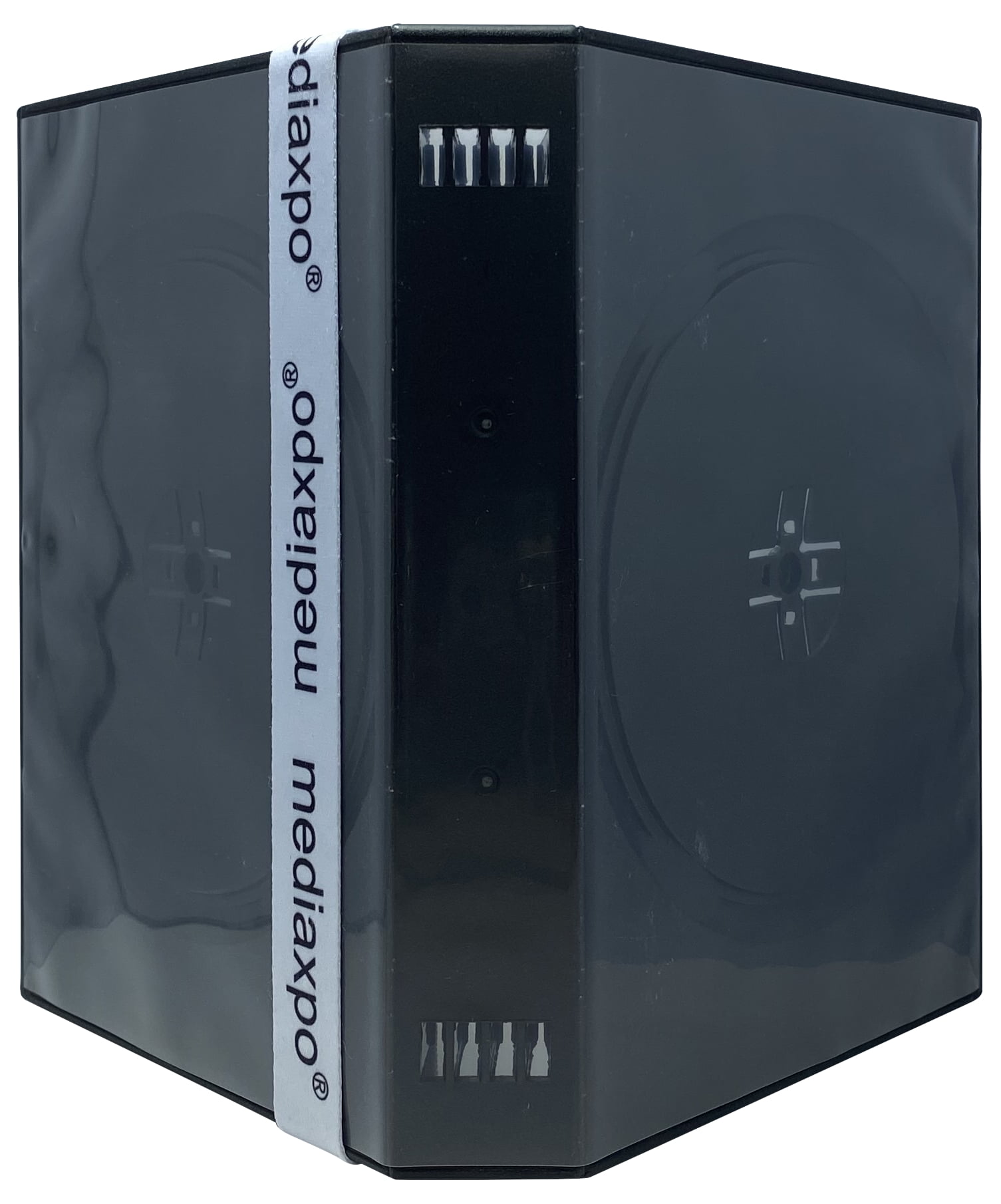 CheckOutStore 10 Black 10 Disc DVD Cases