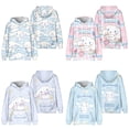 thumbnail image 1 of Sanrio-Sudadera con capucha para niños, ropa de Anime de dibujos animados Cinnamoroll, regalos de cumpleaños, 1 of 5