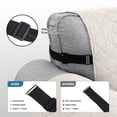 thumbnail image 5 of Eurhowing Waterproof Sofa Slipcover, Reversible Non-Slip Quilted Couch Cover, Washable Stretch Furniture Protector for Kids Pets (Ivory White, Sofa), 5 of 8