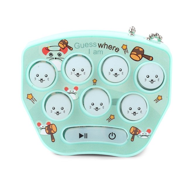 Botón de Hámster Electrónico Llave de Juguete Mini Hámster Juego de Memoria Juguete Botón de Hámster Electónica Mácina de Juego