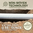 thumbnail image 4 of DeWitt Septic Fabric, Nonwoven Geotextile Drainage and Filtration Fabric, 4 x 300 Feet, 4 of 10