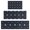 Dark Blue Sun, variant on Dark Blue Sun Moon Star Pattern Kitchen Rugs Sets Of 3,Kitchen Runner Rugs Non Skid Washable,Decorative Kitchen Floor Mats for Kitchen,Sink,Laundry,17"x30" 17"x47" 17"x59"
