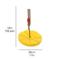 thumbnail image 6 of 11-inch Disc Swing with Petals Seat – Heavy Duty, 150kg Capacity, Easy DIY Installation, 6 of 6