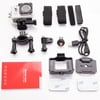 X4000-2 HD 1080P 90-Degree Wide-angle Lens Waterproof Sports DV (US Standard) Silver