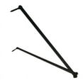 thumbnail image 3 of Portable Archery Target Bracket Training Targets Boards Frame Target Stand for EVA XPE Archery Target,1 pair x Target Bracket,Black, 3 of 6