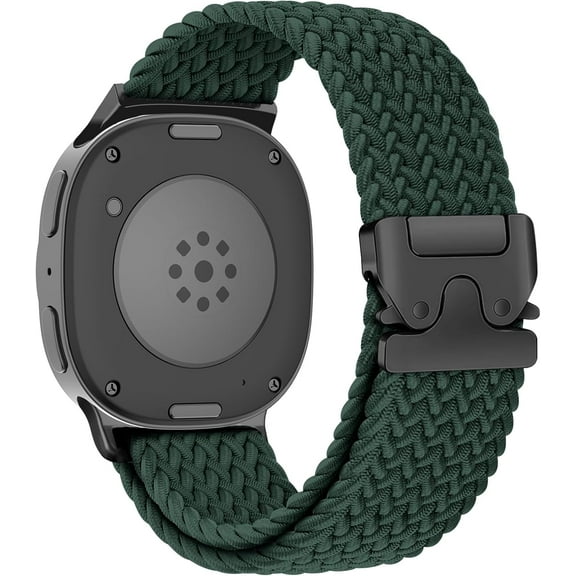 Braided Bands for Galaxy Watch 8 Band 40mm 44mm/Galaxy watch 8 Classic 46mm,Elastic Nylon Parachute Sport Strap Stretchy Fabric Wristbands for Samsung Galaxy Watch 8/8 Classic 40 44 46 mm Women/Men