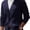 Navy Blue, variant on Olaglory Mens Cardigan Sweater Waffle Textured Ribbed neckline Long Sleeve V-Neck Soft Slim Fit Casual Button Knitted Sweaters, Navy Blue