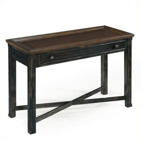 UPC 788093113523 product image for Magnussen Clanton Wood Rectangular Sofa Table in Antique Black | upcitemdb.com