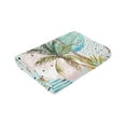 thumbnail image 6 of Kll Fleece Blanket Plush Throw Blanket Watercolor Palm Tree,Soft Fuzzy Cozy Flannel Blanket For Couch Sofa Bed.(50"X40"), 6 of 9