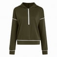 thumbnail image 4 of Godom Hoodies for Women Casual Long Sleeve Half Zip Pullover Lightweight Sweatshirts Tops Fall Fashion Outfits 2025, 4 of 6