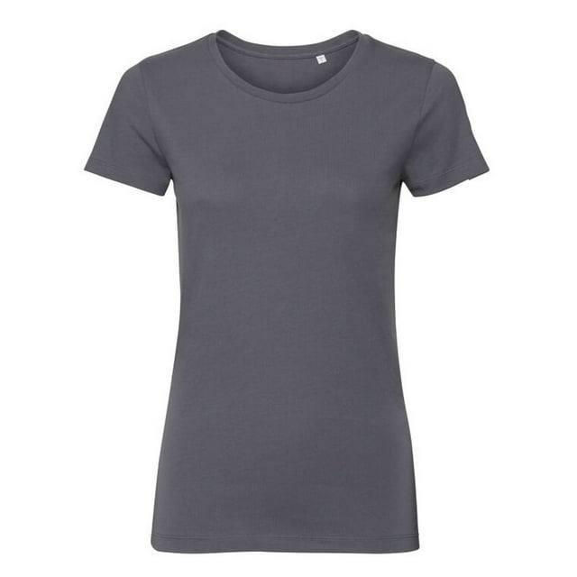 Russell T-Shirt à Manches Courtes Biologique pour Femmes