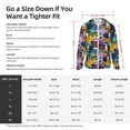 thumbnail image 5 of Lsque Retro Panther UPF 50+ Lightweight Sun Protection Men's Women's Long Sleeve Shirt, Hoodie Performance -Small, 5 of 9