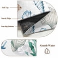thumbnail image 6 of 3'x5' Area Rugs, Summer Coastal Indoor Outdoor Area Rug for Living Room Bedroom, Ocean Watercolor Starfish Shell Seaweed Washable Bathroom Rugs Kitchen Floor Carpet Mats Home Decor Aesthetic, 6 of 8