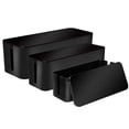 thumbnail image 1 of PowerKing Caja de Administraci&oacute;n de Cables, Colecci&oacute;n Caja Organizadora de Cables, Soporte de Cable de Cubierta El&eacute;ctrica,Organizador de Cables, Conjunto Negro de Tres, 1 of 9