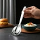 thumbnail image 4 of pstuiky Cuchara de sopa de acero inoxidable 316 cuchara de comedor para el hogar cuchara de arroz cuchara espesa., 4 of 6