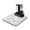 White-85, variant on Washable Rubber Multicolored Floral Dish Drying Mats for Kitchen Counter Home Large Coffee Bar Pad Accessories and Decor for Utensils Stemware 16''x18''