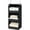 3-shelf Black, variant on GRANNY SAYS 3 Tier Hanging Closet Organizer with 2 Sturdy Hooks, Anti-Fall Front Edge, Hanging Storage Foldable, Grey