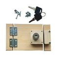thumbnail image 3 of Tablero Ocupado Para Ni?os Peque?os De Madera Para Habilidades Básicas Para La Vida, Desarrollo Cerebral, Puerta Con Cerradura Abatible Educativa Sunnimix material de tablero ocupado, 3 of 8
