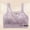 20-Purple, variant on YWDJ Bras for Women Half Cup Closure in Back Comfortable Bras Size Large No Underwire Bras Adjustable Straps Full Coverage Push up Wrap Sleep Bras Padded Lace Comfort Bras Bras Black 2XL