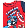 thumbnail image 3 of Marvel Avengers Boys' Rash Guard Set - Kids UPF 50+ Swim Shirt and Trunks for Boys (3T-12), 3 of 8