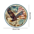 thumbnail image 3 of Colorful Acrylic Free Bird Window Hanging with American Flag Design, Sunlight Catcher Patriotic Hanging Ornament for Windows, Doors and Indoor Decor on Independence Day and National Holidays, 3 of 6