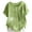 #160-Green, variant on Cutuoiiu Women's Casual Loose Round Neck Short Sleeve Decorative Button Tops Gifts