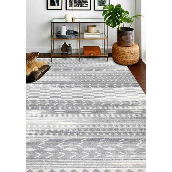 Bashian Nisse Transitional Geometric Area Rug