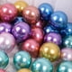 thumbnail image 1 of Paquete de 50 globos metálicos multicolores, globos cromados de primera calidad de 12 pulgadas para fiestas de cumpleaños y bodas, 1 of 5
