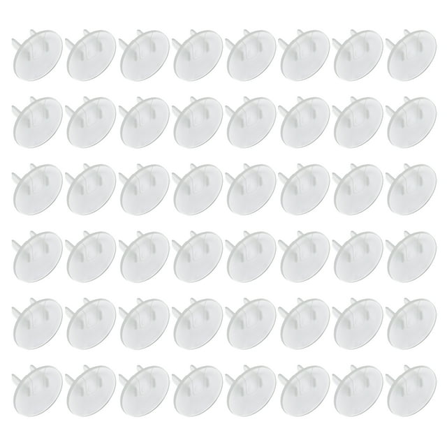 48 Pack Outlet Covers Proofing, Plug Covers Electric Plug Protectors Safety Socket Cover Plugs Protector Transparent