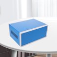 thumbnail image 1 of HEALEEP Shielding Box Metal Project Junction Box Blue Iron Installation 1Pack, 1 of 8