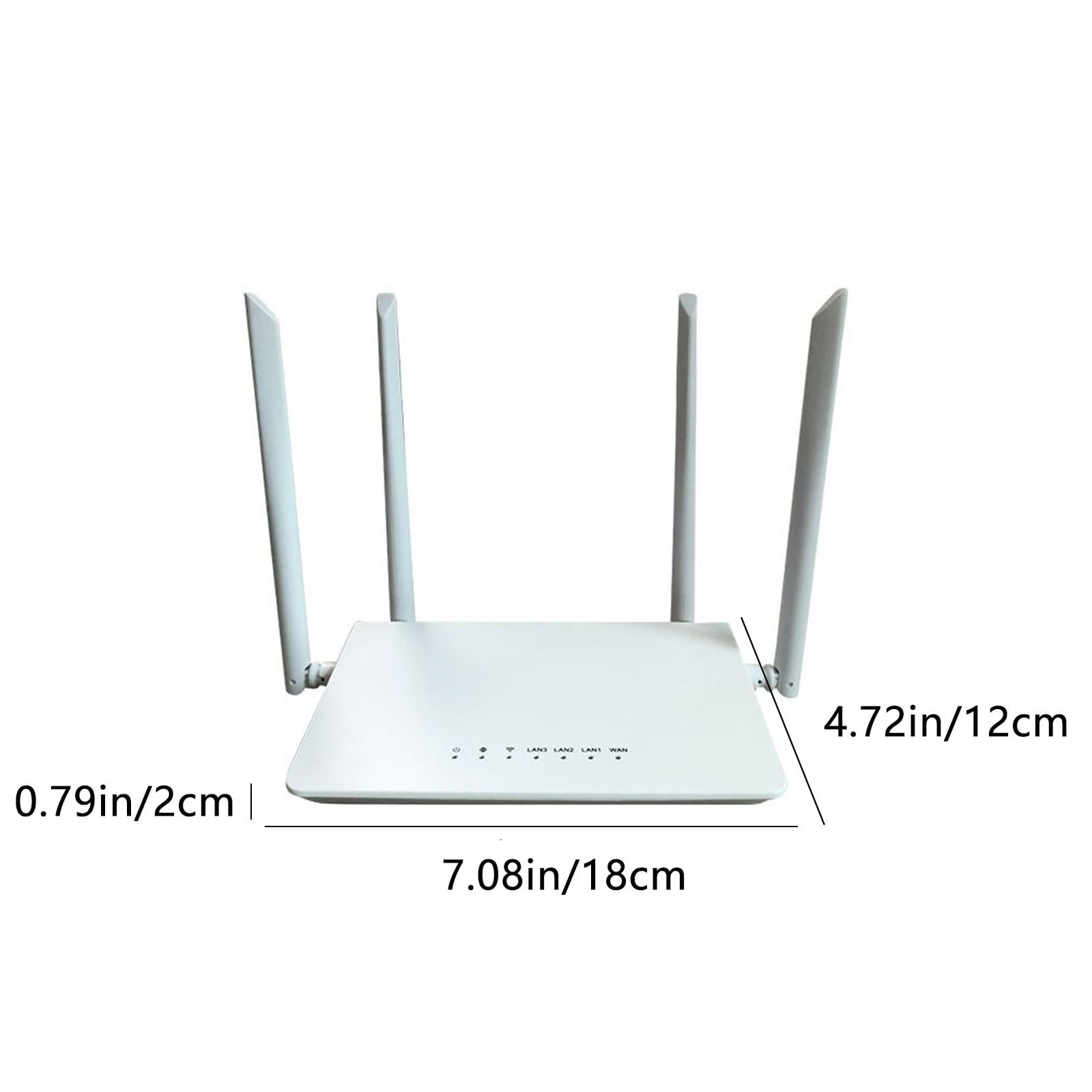 Staron under $5! Wireless Router, 300Mbps WiFi Router with Wall Penetration, Home Network Router for Secure Internet Connection
