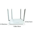 thumbnail image 3 of Staron under $5! Wireless Router, 300Mbps WiFi Router with Wall Penetration, Home Network Router for Secure Internet Connection, 3 of 7