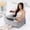 Furry Gray, variant on Reading Pillow for Gaming, XL Lap Desk with Cup & Phone Holder