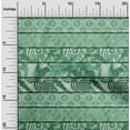 thumbnail image 2 of oneOone Cotton Cambric Green Fabric Aaian Batik Sewing Material Print Fabric By The Yard 56 Inch Wide, 2 of 4