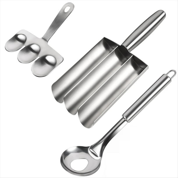 MáQuina para Hacer Bolas de AlbóNdigas, de Acero Inoxidable, para Hacer Bolas de Cuchara, Herramienta Manual para Hacer AlbóNdigas, MáQuina Antiadherente para Hacer AlbóNdigas