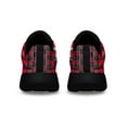 thumbnail image 4 of Santa Claus Kneeling With Baby Jesus Every Knee Shall Bow Shoes Sneakers Black Size 4, 4 of 7