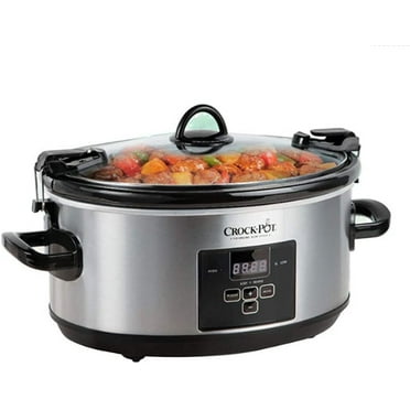 Crock-Pot Programmable Cook & Carry 7 Quart Slow Cooker