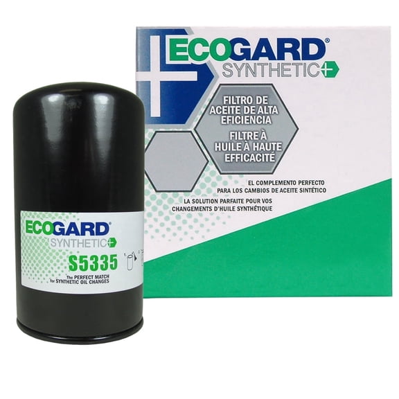 ECOGARD S5335 Spin-On Engine Oil Filter for Synthetic Oil - Premium Replacement | Fits 2011-2024 Ram 2500, 3500, 5500, 4500 6.7L; 1994-2009 Dodge Ram 2500 5.9L; 1994-2008 Ram 3500 5.9L