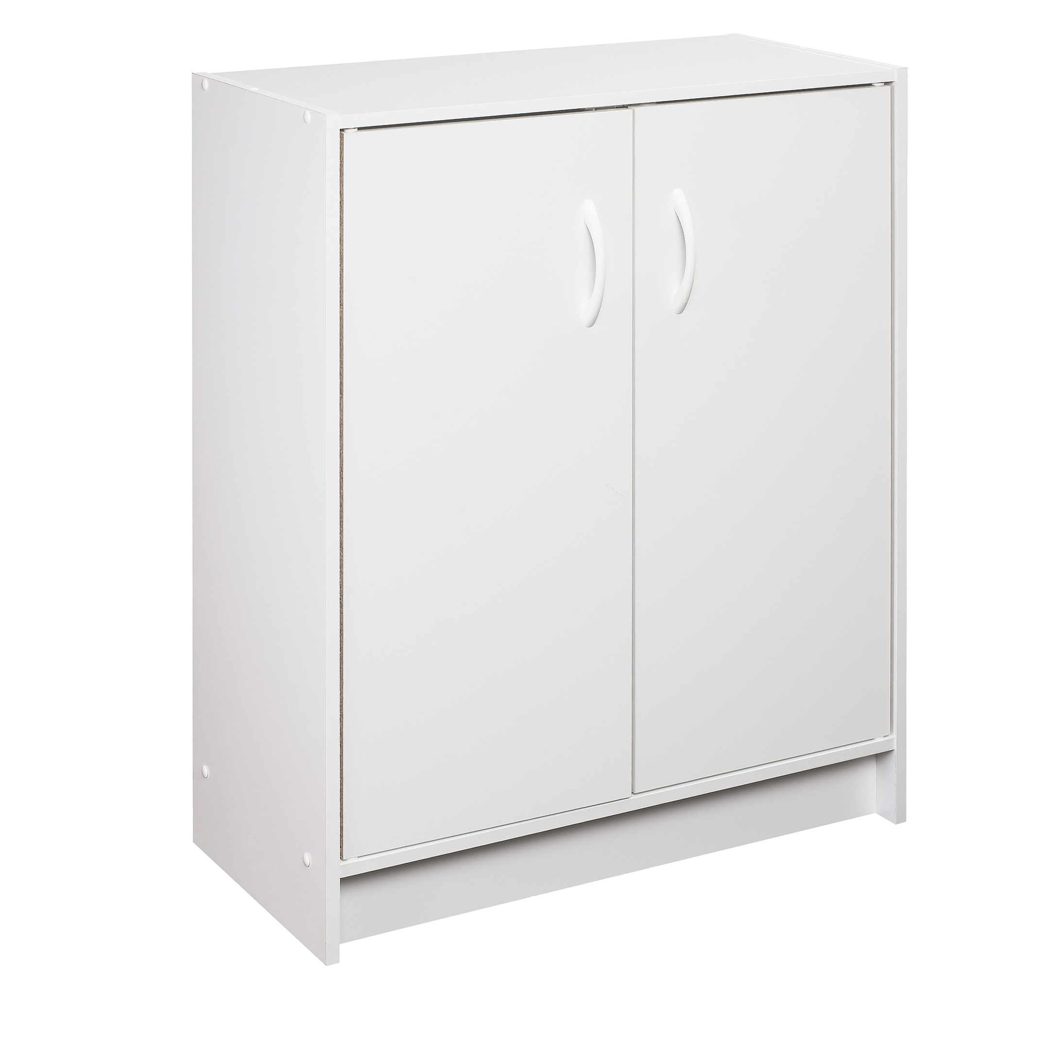 Closetmaid Multi-Purpose Laminated Wood 2 Shelf Stackable Cabinet Organizer, White, Closet - image 2 of 4