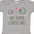 thumbnail image 4 of Inktastic My Papa Loves Me Grandchild Boys or Girls Baby Bodysuit, 4 of 5