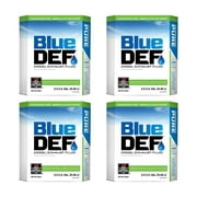 Blue Def (4 Pack) Diesel Exhaust Fluid 2.5 Gallon for All Diesel SCR Systems - Emissions Reduction - 300 Miles Per Gallon Approx