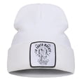 thumbnail image 3 of Gorros góticos de La Muerte de Santa Mcmxch para hombre, pasamontañas Unisex con estampado Grim Reaper, sombreros de Hip Hop con personalidad, gorro informal de calle, gorros de punto, 3 of 3
