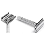 Men's Butterfly Style Double Edge Safety Razor with Extra Blades
