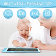 thumbnail image 4 of 2PCS LCD Writing Tablet, 10 Inch Colorful Doodle Board Drawing Pad for Kids, Car Trip Educational Toys, Erasable Electronic Drawing Pads, Birthday Gift for Age 3 to 8 Year Old Boys Girls, 4 of 6