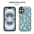 thumbnail image 5 of Animal Dog Paw Leather Wallet Case for iPhone 16 Pro Max 16E 16SE4 16PRO Wallet Case Card Holder Flip, 5 of 7
